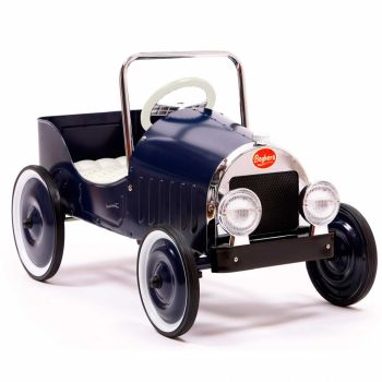 Blaues Classic Baghera Tretauto