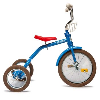 Grand tricycle vintage bleu 3-5 ans - Italtrike