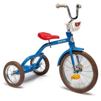 Großes blaues Vintage-Dreirad 3-5 Jahre - Italtrike