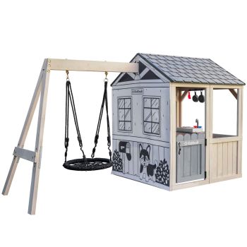 Grande maison de poupée moderne en bois avec ascenseur Céleste de KidKraft