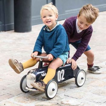 Nachtblauer Rutscher für Kinder von 1 bis 3 Jahren Roadster Baghera