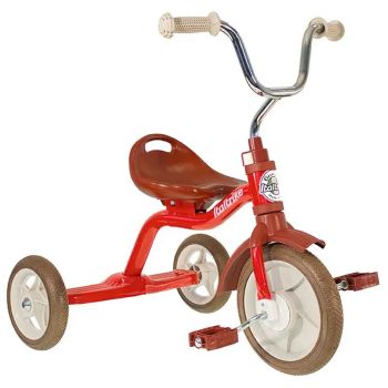 Rotes Metalldreirad Super Touring Italtrike