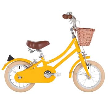 Kinderfahrrad Gingersnap 12 Zoll gelb Bobbin 2-4 Jahre