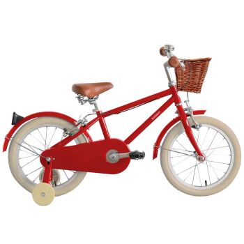 Draisienne dès 2 ans, Vélo rouge sans Pédale style retro, Bobbin