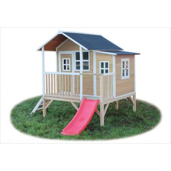 Maison en bois enfant Loft 350 naturel - Exit