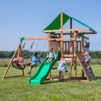 Spielplatz aus Zedernholz für 9 Kinder Grayson Peak von Backyard