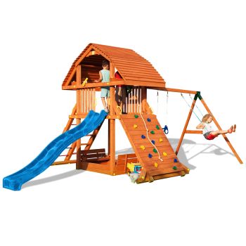 Spielplatz Giant Move Beach mit Rutsche, Mauer, Schaukel von Fungoo
