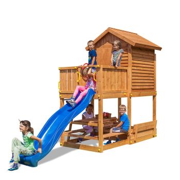 MyHouse Free Time Beach Spielplatz mit Haus und Rutsche von Fungoo
