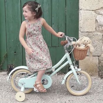 Kinderfahrrad 12 Zoll grün -Gingersnap Bobbin