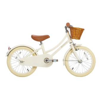 Cremefarbenes Kinderfahrrad 16 Zoll Leichtmetall Banwood