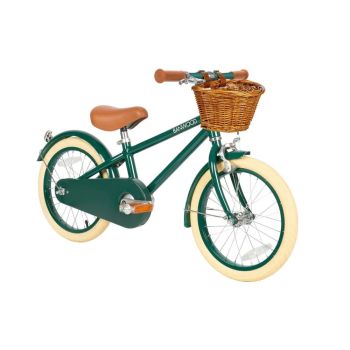 Kinderfahrrad dunkelgrün 16 Zoll Leichtmetall Banwood