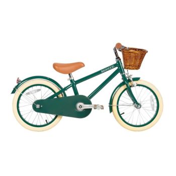 Vélo enfant vert foncé 16 pouces en alliage léger Banwood