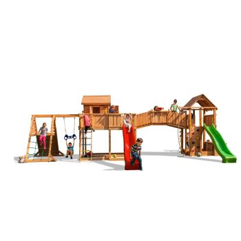 Großer Spielplatz Spider Land Multi-Aktivitäten aus Holz von Fungoo