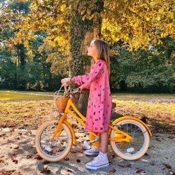 Kinderfahrrad Gingersnap 16 Zoll gelb Bobbin 4 - 6 Jahre