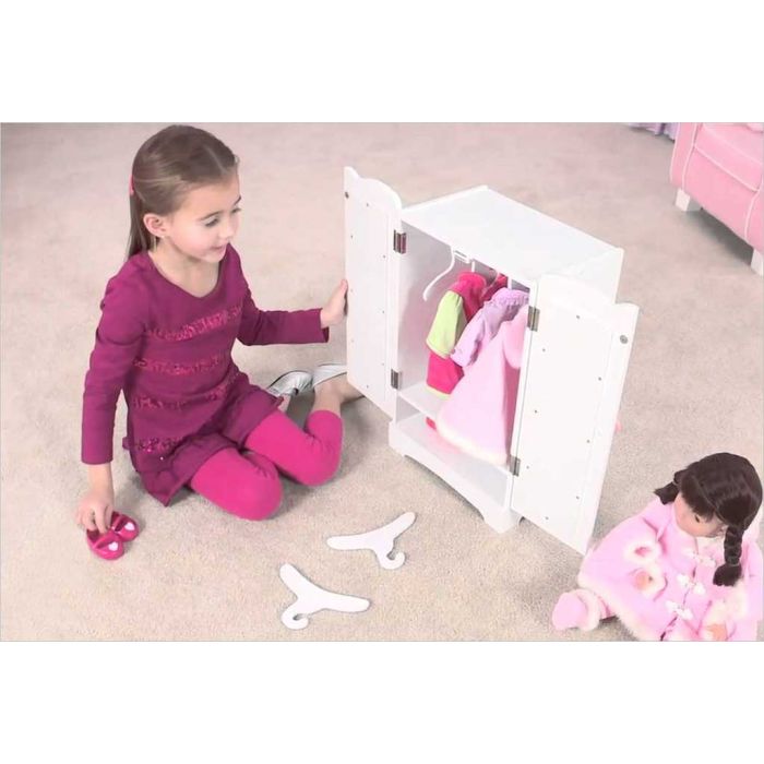 KidKraft- Armoire Lil' Doll Incluant Ceintres po…