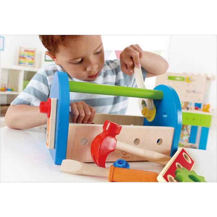 Jouet Caisse à outils en bois pour enfant 3 ans + - Un jeux des jouets