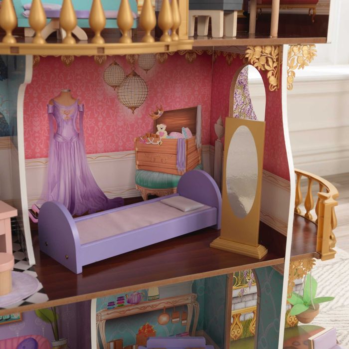 Disney Princesses, Château royal, maison de poupées avec meubles et  accessoires