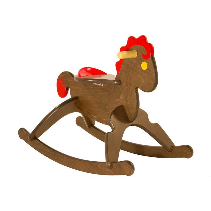 Cheval a bascule - ponycycle chocolat, chambre enfants