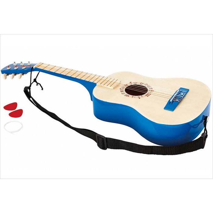 Guitare pour enfant Bleue Hape E0326 - Instrument de musique