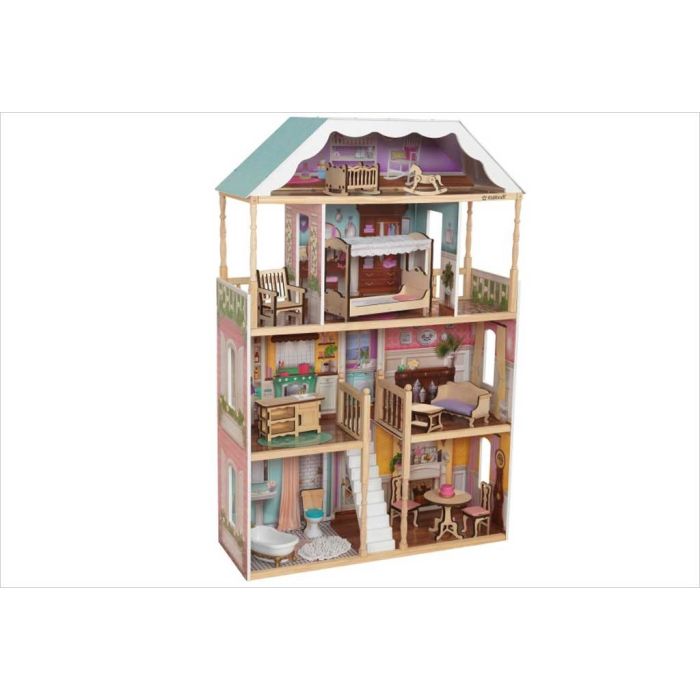 Grande maison de poupée moderne en bois avec ascenseur Céleste de KidKraft