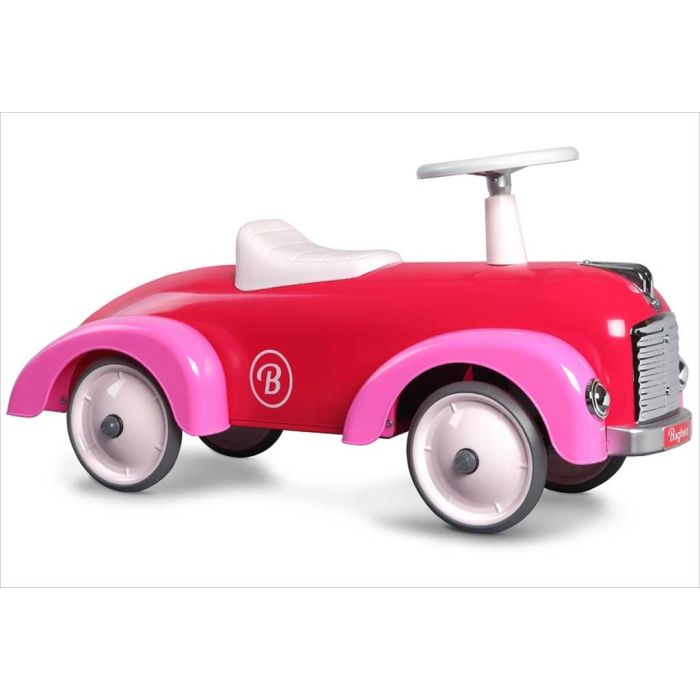 Voiture porteur speedster rose - Baghera