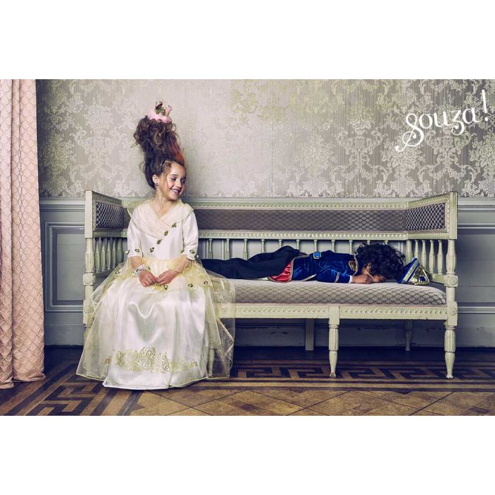 Robe princesse dor e Clarisse 8 10 ans