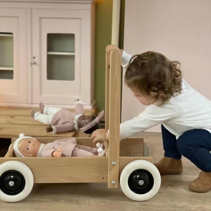 Trotteur bois deals pour bébé