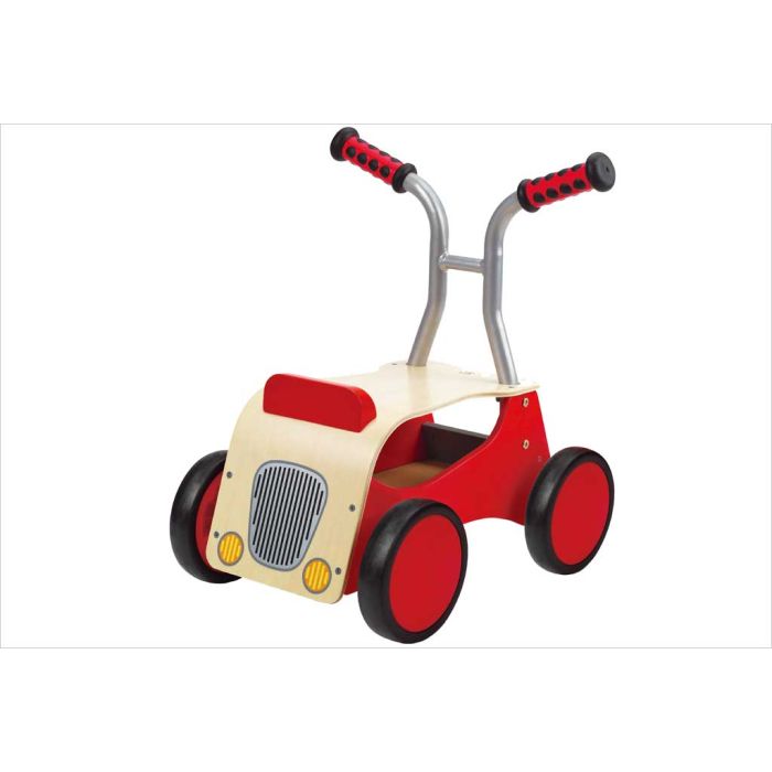 Trotteur porteur sale en bois hape