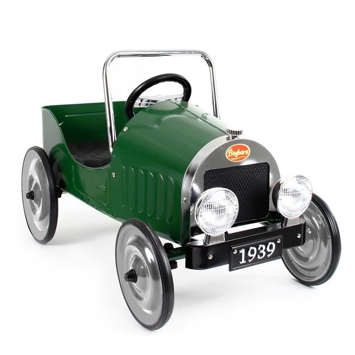 Voiture à pédales Classic Verte Baghera - Voiture pour enfant