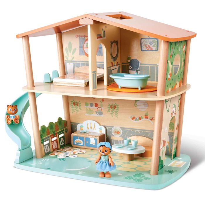 Disney Princesses, Château Royal, Maison de poupées avec Meubles et  Accessoires, Jeu de lumières Musical, pour Enfants, dès 3 Ans