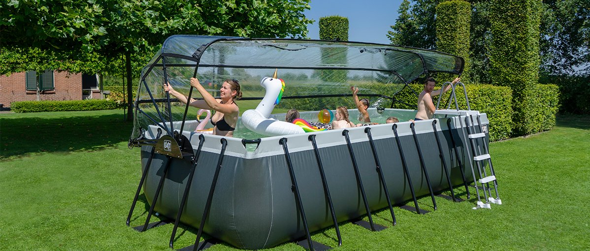 Quel dôme Exit toys choisir pour ma piscine Intex ?